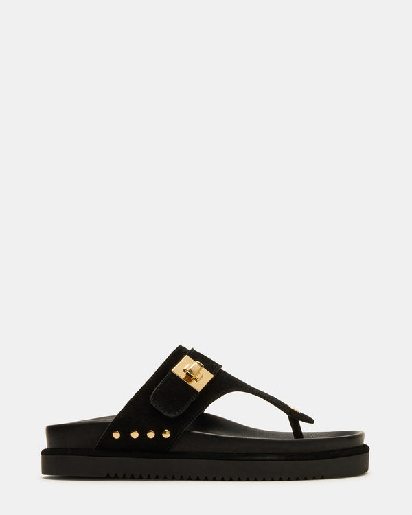 Steve Madden Thona Black Suede