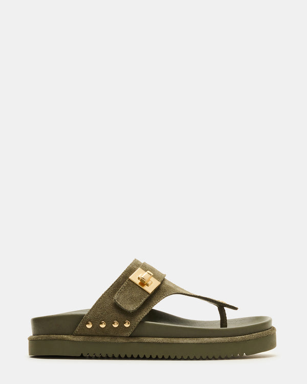 Steve Madden Thona Olive Suede