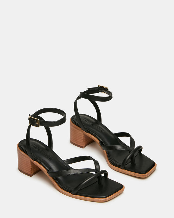 Steve Madden Tilly Black Leather