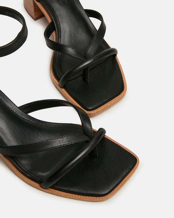 Steve Madden Tilly Black Leather