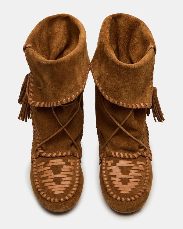 Steve Madden Tippett Chestnut Suede TIPPETT