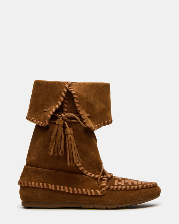 Steve Madden Tippett Chestnut Suede TIPPETT