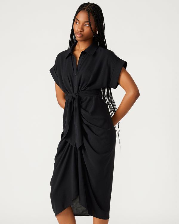 Steve Madden Tori Knit Dress Black TORIKNITDRESS