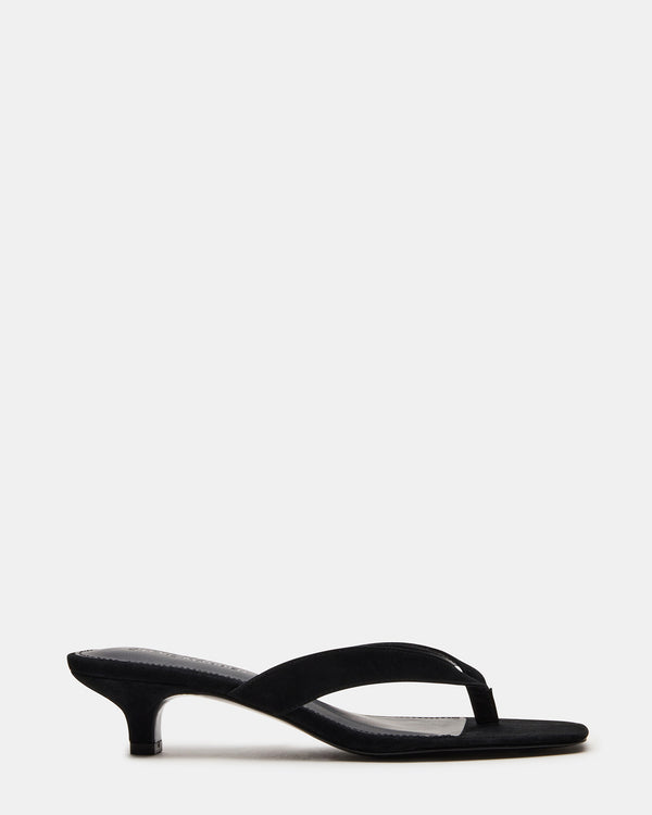 Steve Madden Tracie Black Suede