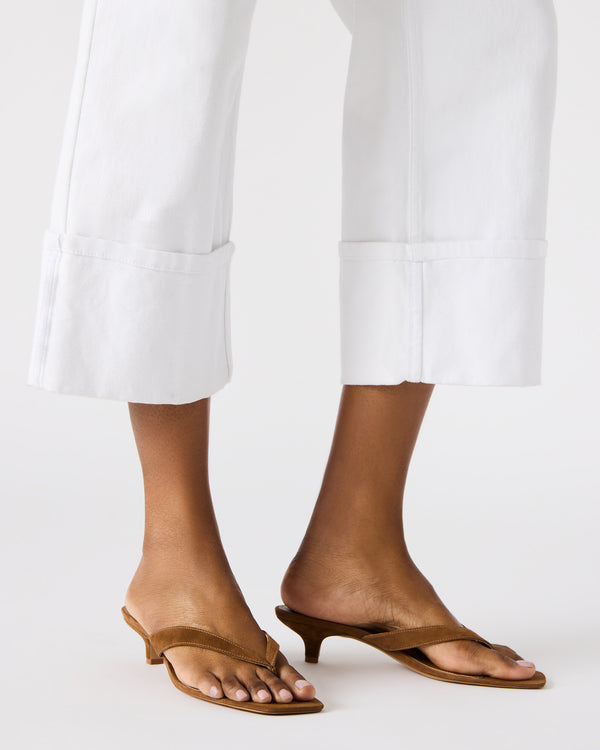 Steve Madden Tracie Chestnut Suede TRACIE