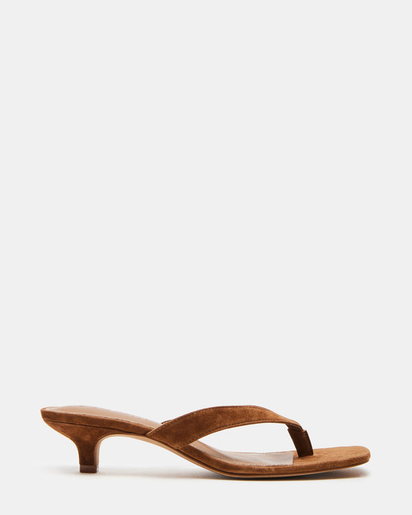 Steve Madden Tracie Chestnut Suede TRACIE
