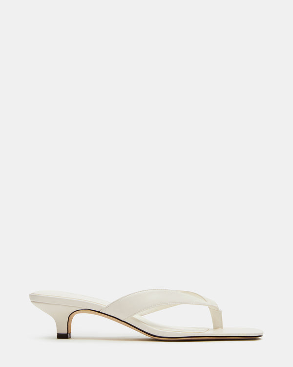 Steve Madden Tracie White Leather TRACIE SALE