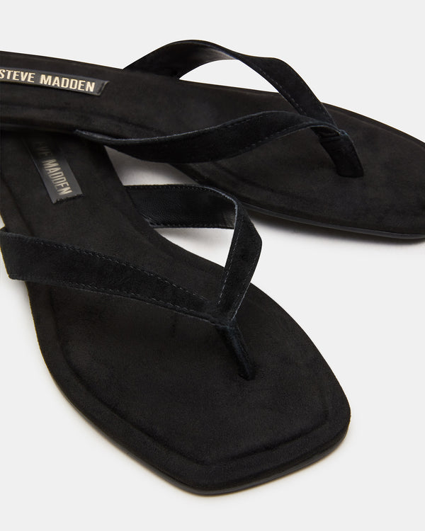 Steve Madden Trella Black Suede TRELLA