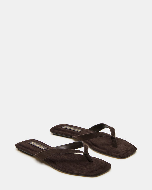 Steve Madden Trella Brown Suede TRELLA
