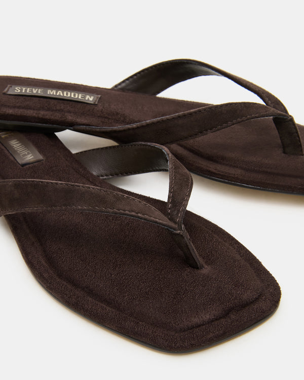 Steve Madden Trella Brown Suede TRELLA