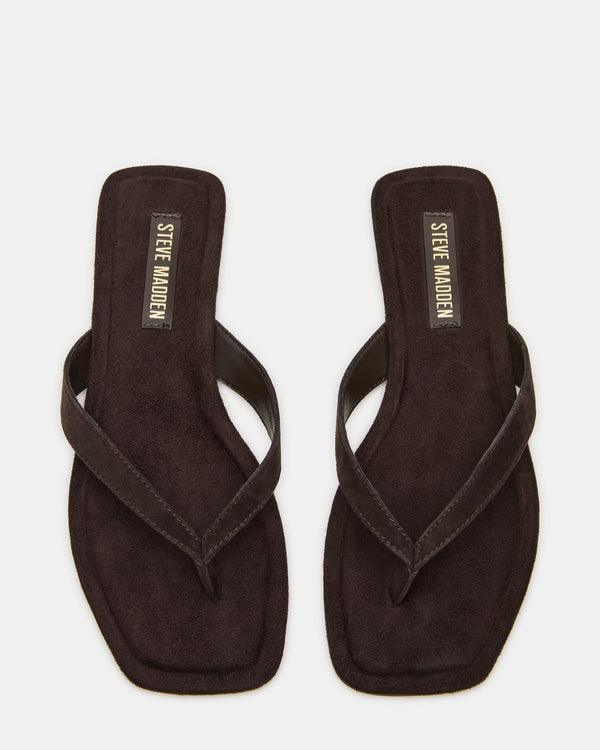 Steve Madden Trella Brown Suede TRELLA