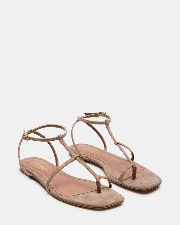 Steve Madden Tropica Taupe Suede