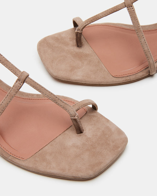 Steve Madden Tropica Taupe Suede