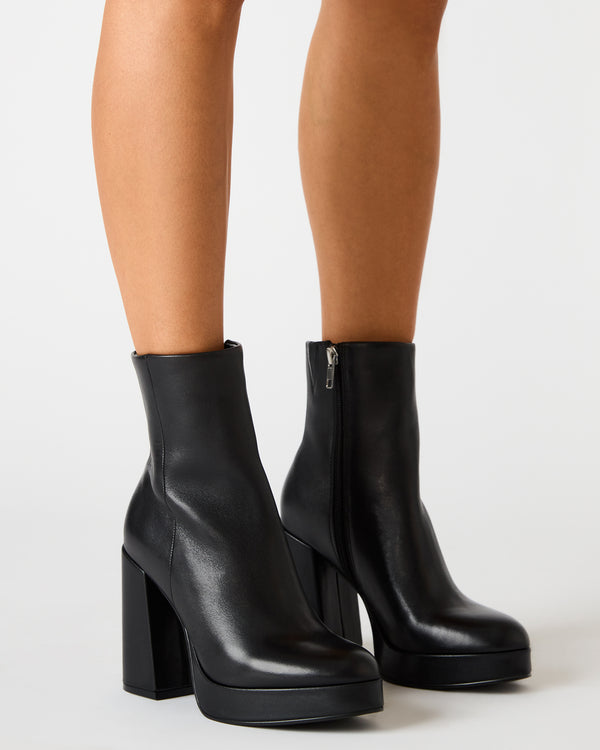 Steve Madden Tyra Black Leather