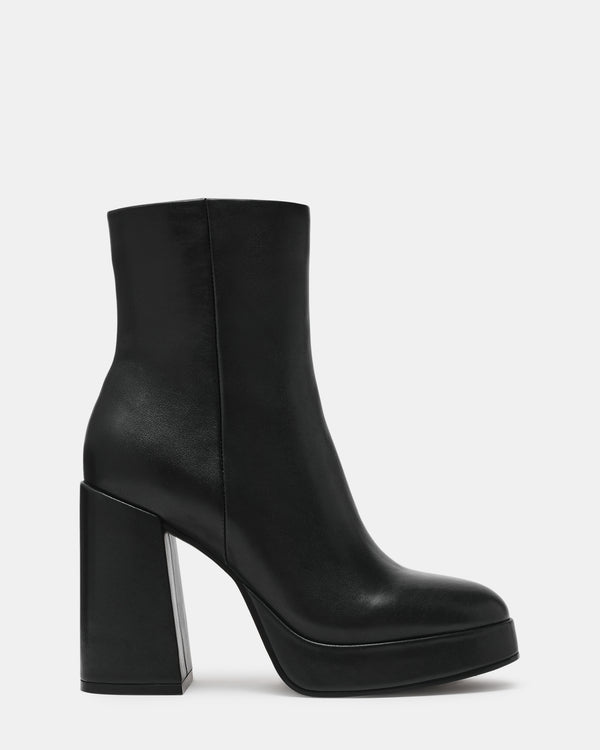 Steve Madden Tyra Black Leather