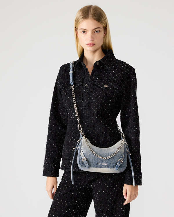 Steve Madden Vital Bag Denim Fabric VITALBAG