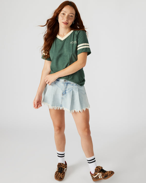 Steve Madden Vote Tee Green VOTETEE