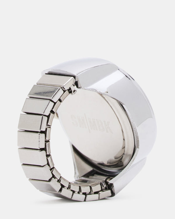 Steve Madden Watch Ring Black WATCHRING