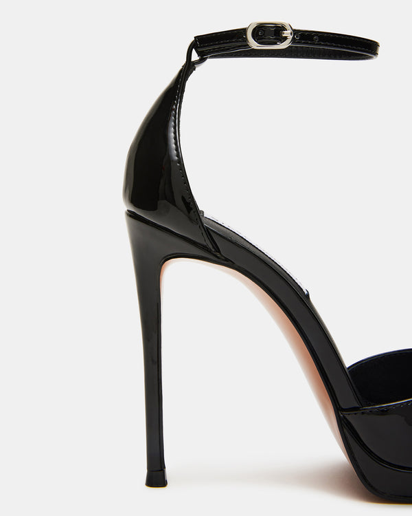 Steve Madden Wiley Black Patent