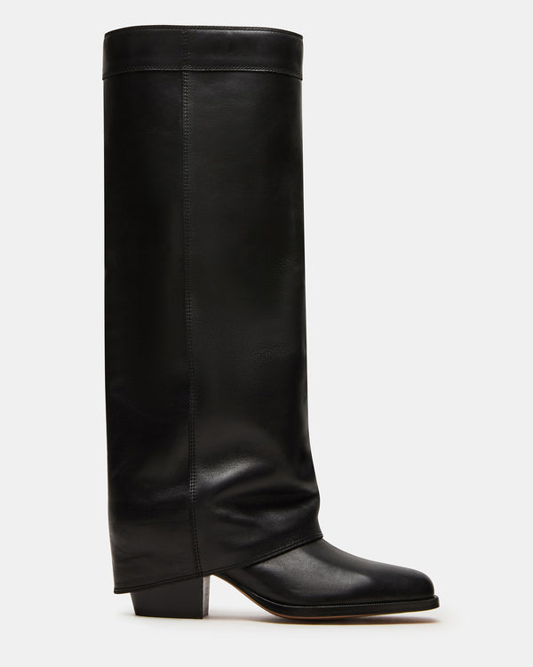 Steve Madden Winnick Black Leather WINNICK