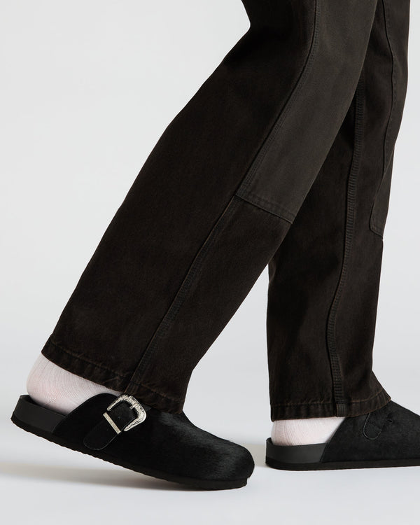 Steve Madden Wooly Black WOOLY MEN'S SHOES