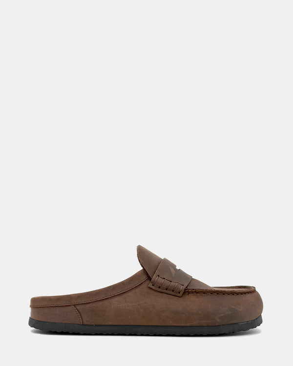 Steve Madden Wyatt Brown Leather WYATT MEN'S SHOES