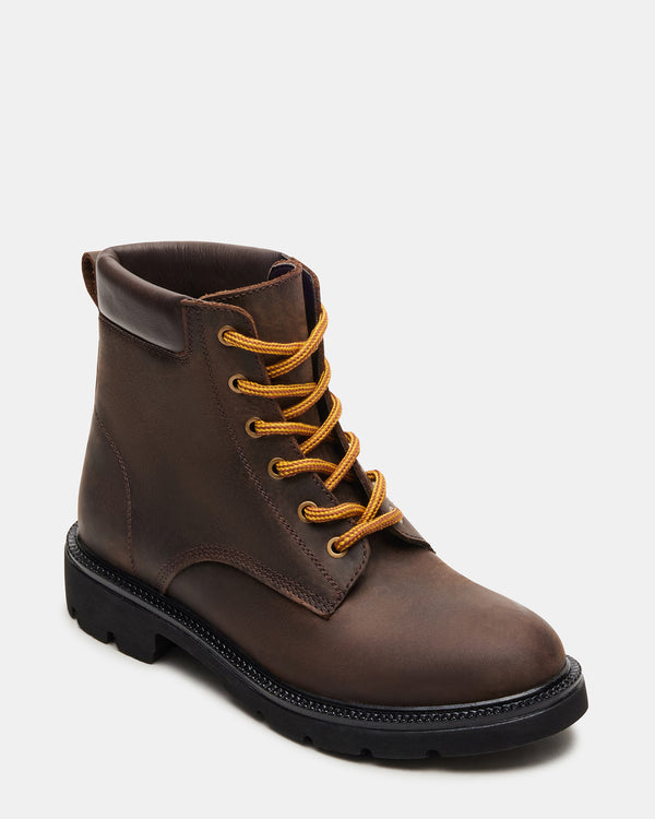 Steve Madden Wylder Brown Leather