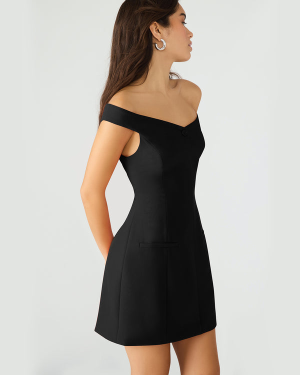 Steve Madden Yana Dress Black YANADRESS