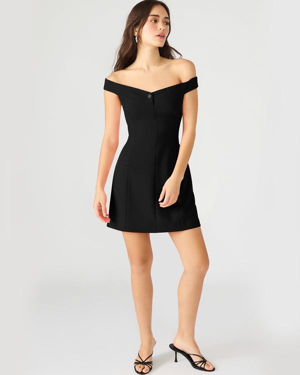 Steve Madden Yana Dress Black YANADRESS