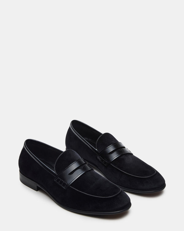 Steve Madden Yardly Black Velvet