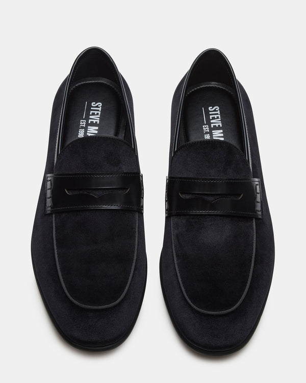 Steve Madden Yardly Black Velvet