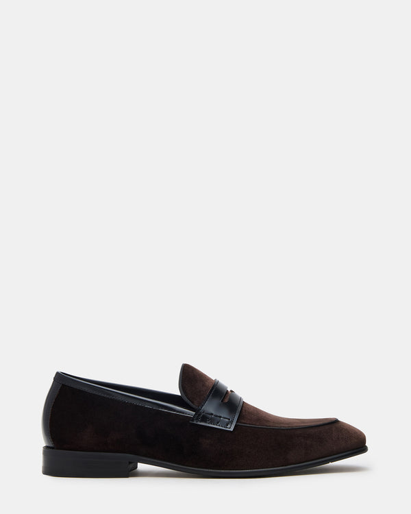 Steve Madden Yardly Brown Velvet