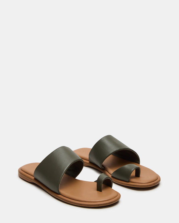 Steve Madden Zani Olive Leather