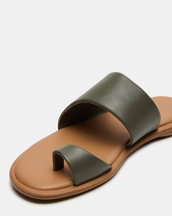 Steve Madden Zani Olive Leather