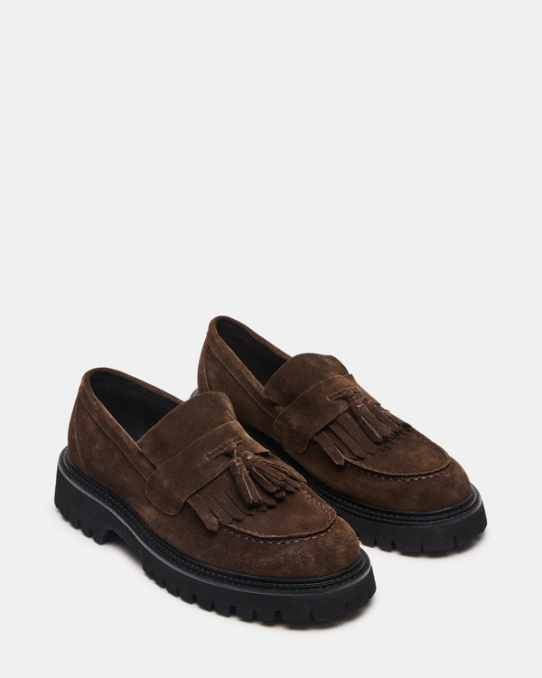 Steve Madden Zev Brown Suede