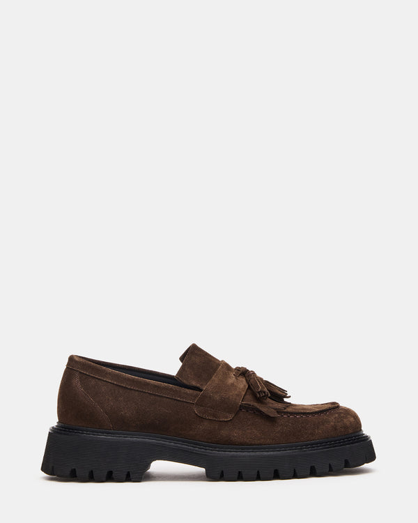 Steve Madden Zev Brown Suede