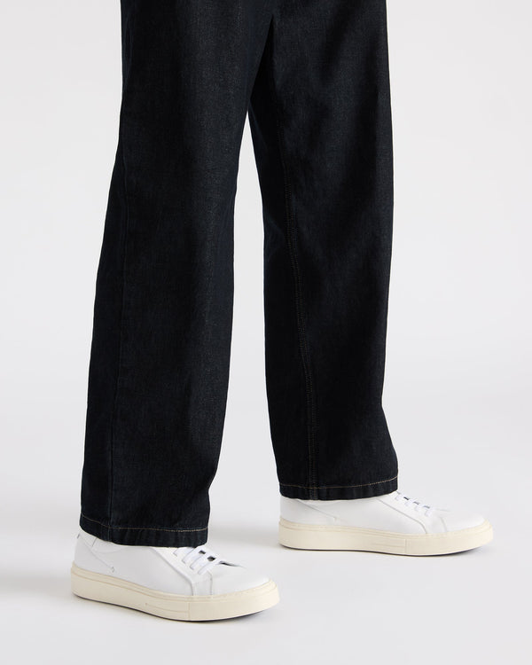 Steve Madden Zoii White Leather ZOII MEN'S SHOES