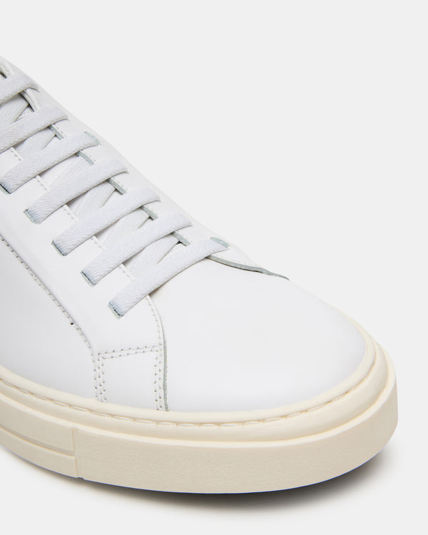 Steve Madden Zoii White Leather ZOII MEN'S SHOES