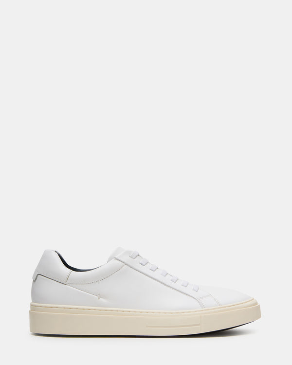 Steve Madden Zoii White Leather ZOII MEN'S SHOES