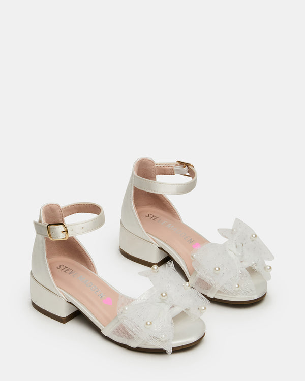 Steve Madden Toddlers' Debra White TODDLERS'DEBRA KIDS' SHOES