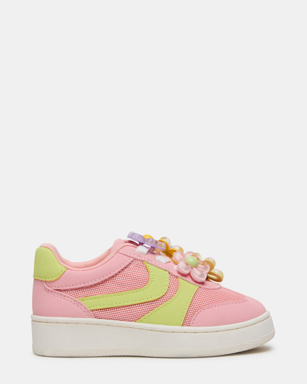 Steve Madden Toddlers' Jersey Lime/pink TODDLERS'JERSEYLIME/PINK KIDS' SHOES