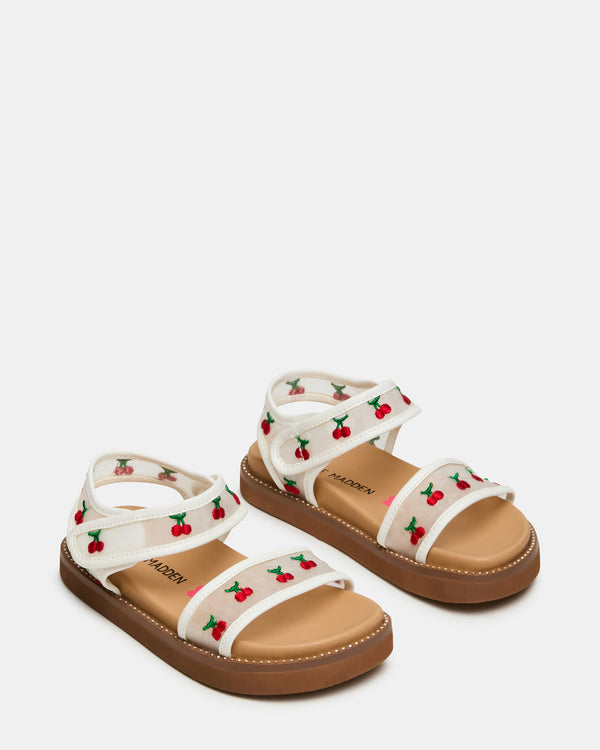 Steve Madden Toddlers' Lyla White TODDLERS'LYLA KIDS' SHOES