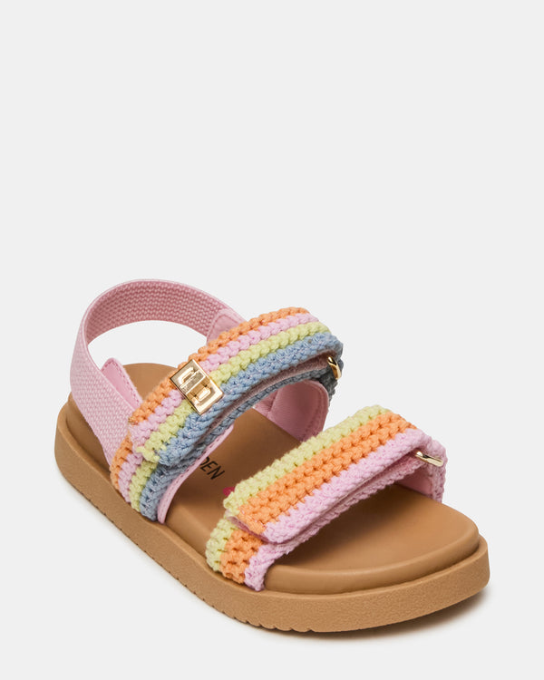 Steve Madden Toddlers' Mona Pastel Multi TODDLERS'MONA KIDS' SHOES