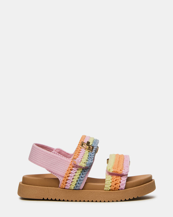 Steve Madden Toddlers' Mona Pastel Multi TODDLERS'MONA KIDS' SHOES