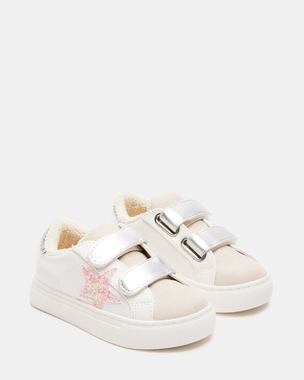 Steve Madden Toddlers' Rezume White Multi TODDLERS'REZUME KIDS' SHOES