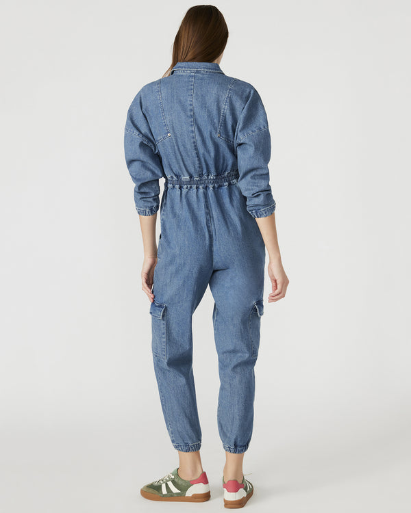 Steve Madden Trista Denim Jumpsuit TRISTADENIMJUMPSUIT