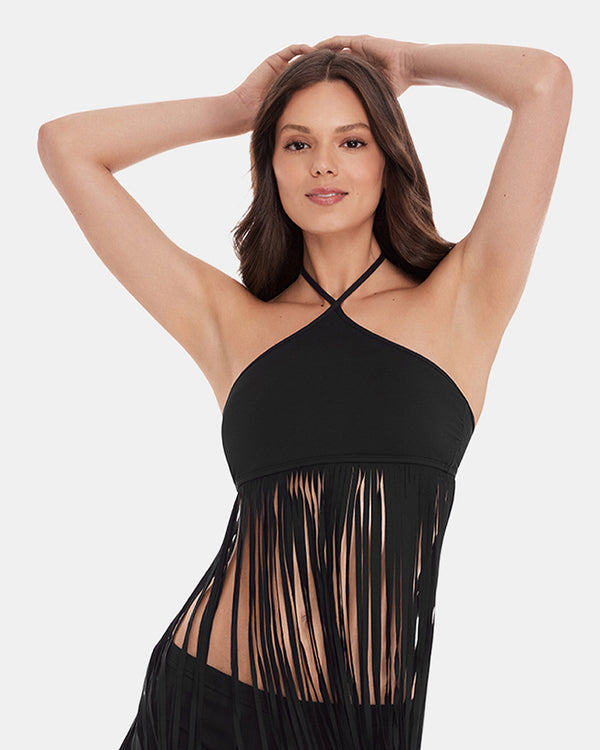 Steve Madden What A Stud Bikini Top Black WHATASTUDBIKINITOP