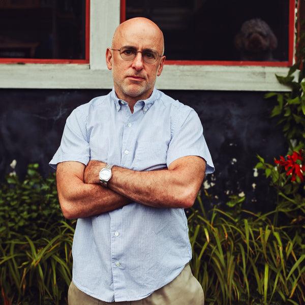 steven alan Short Sleeve Single Needle Shirt Blue Gingham