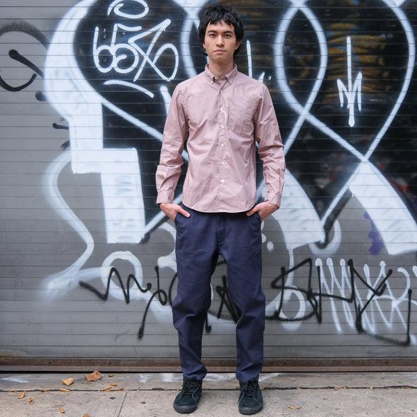 Steven Alan Single Needle Shirt Rosewood | Broadcloth