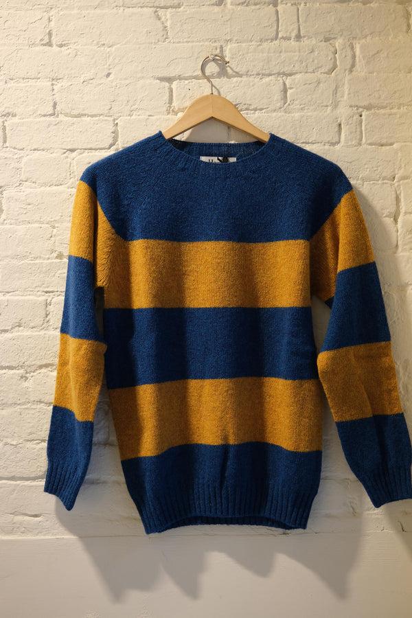 steven alan Block Stripe Crew Neck
